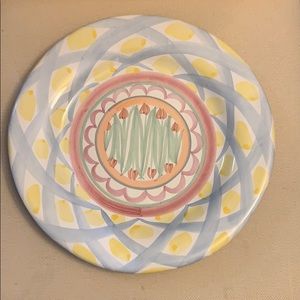 MacKenzie Childs Aalsmeer dinner plate